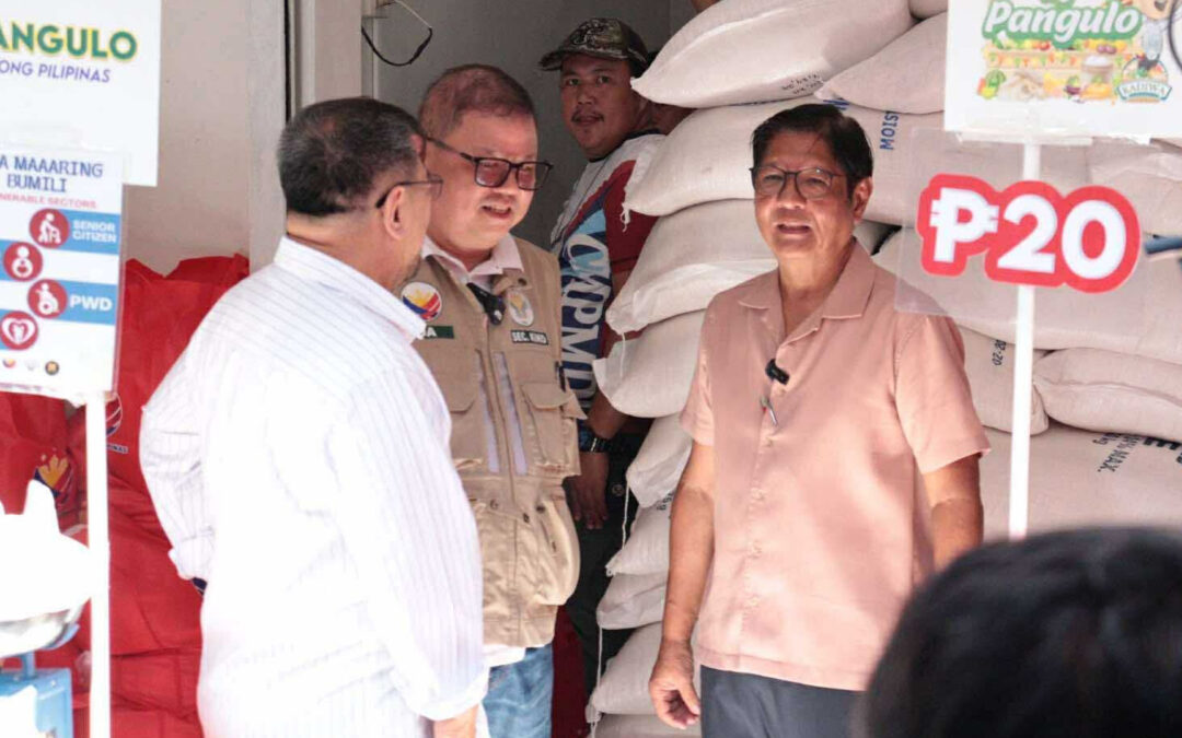 PBBM launches P20 per kilo of rice in Bacoor City